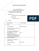 Detailed Lesson Plan