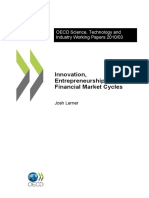 Innovation, Entrepreneurship and Financial Market Cycles: OECD Science, Technology and Industry Working Papers 2010/03