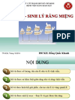 Giai Phau - Sinh Ly Rang Mieng