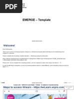 Emerge - Template Design