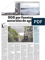 SOS por fuentes naturales de agua
