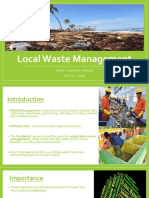 Yashwyn D'Souza - 1938 - Local Waste Management