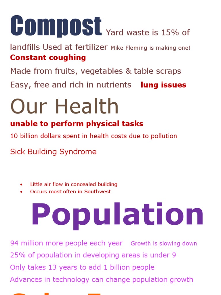 Composting, Pollution, and Sustainability Insights | PDF | Home & Garden