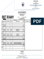 Time Table B3 BST 25-To-30 April 22