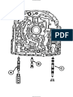 RW20579-UN Válvulas de Cubierta Delantera de La Transmisión