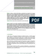 Análise Diplomática Da Autenticidade de Documentos de Arquivo Pessoal (Nóbrega & SIlva ARTIGO)