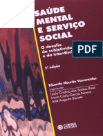 Resumo Saude Mental e Servico Social o Desafio Da Subjetividade e Da Interdisciplinaridade Eduardo Mourao Vasconcelos
