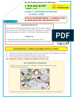 COMUNICACIÓN Protocolos de Bioseguridad y Acuerdos para El Buen Inicio Del Año