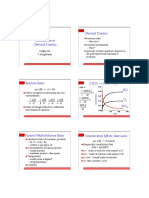 Introduction To Chemical Kinetics Chemical Kinetics: "How Fast?" "How?"