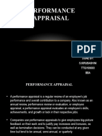 Performance Appraisal: Done By: S.Kirubashini TTGI193003 BBA