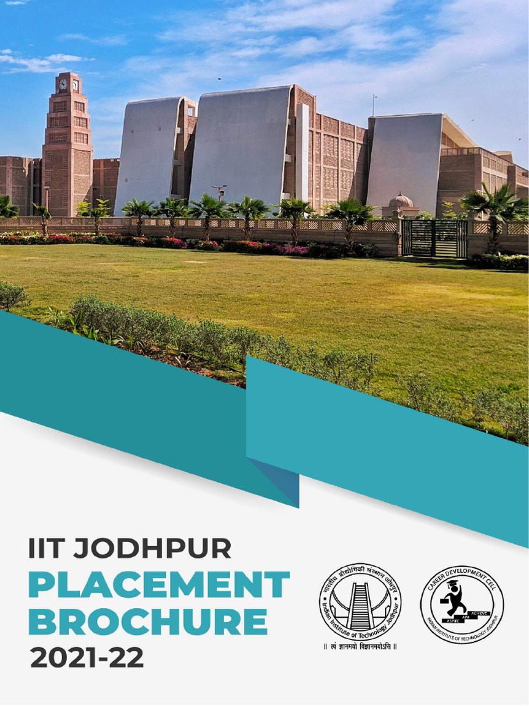 IIT Jodhpur Placement Brochure Cx1QIW0 | PDF | Engineering | Internet ...