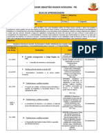 Guia de Aprendizagem 9º Anos 2º Bimestre