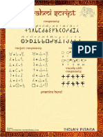 Brahmi Script: Consonants