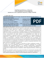 Syllabus Del Curso Legislación Deportiva