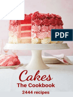 The Cake Cookbook 2444 Recipes (Unknown)