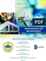 Administración Del Mantenimiento Tarea 1