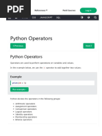 WWW W3schools Com Python Python Operators ASP