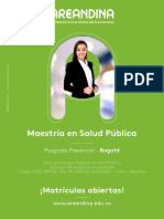 Maestria en Salud Publica Areandina 2021