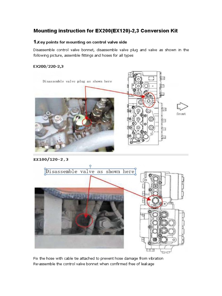 Mounting Instruction For Conversion Kit | PDF | Valve | Electrical ...