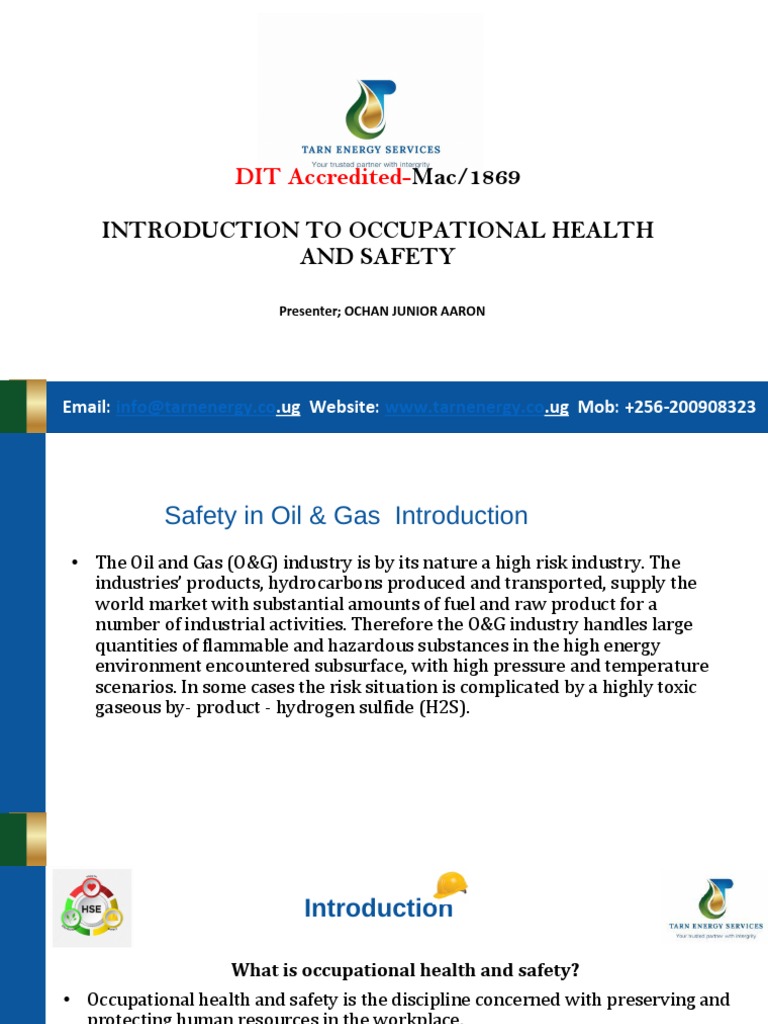 HSE Compliance in Oil and Gas Industry | PDF | Occupational Safety And ...