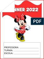 Planner 2022 Cantinho Do Saber - Minnie