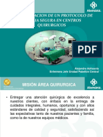 1. Implementacion de Protocolo Seguro en Centro Quirurgicos