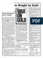 Worth Its Weight in Gold - Advertisement for the War on Gold, By Antony C. Sutton (76 Press) [T00005083]