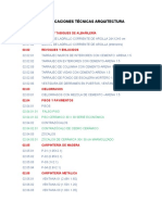 02 - Especificaciones de Arquitectura