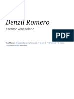 Denzil Romero - Wikipedia, La Enciclopedia Libre