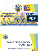 FAMY'S DEVELOPMENTAL PLAN - 2030 Final Presentation 09292022