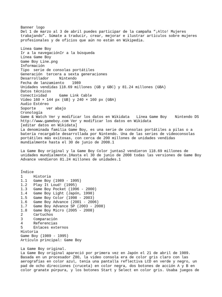 Game Boy | PDF | Editores de videojuegos | Juego de azar