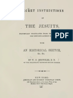 Thomas Leyden Secret Instructions of The Jesuits 1888
