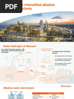 Materials For Intensified Alkaline Water Electrolysis - Nouryon