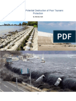 Impacts and Potential Destruction of Poor Tsunami Protection