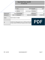 Tender Header: Bid Comparison Sheet