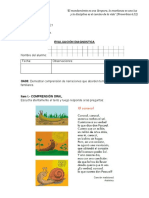 Diagnostica Lenguaje 1ero Básico