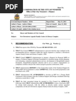 Download City Report on New Downtown Aquatic Centre and Library by windsorstar SN57235763 doc pdf