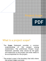 Project Scope: PMP Certification