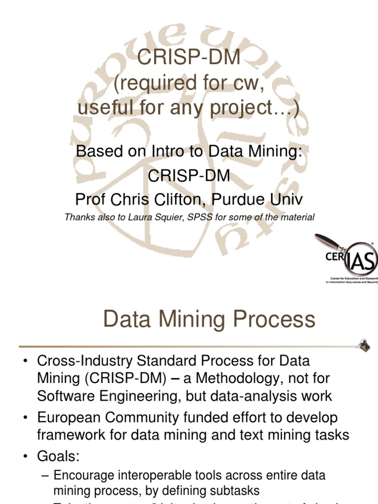 CRISP-DM Framework Overview | PDF | Data | Data Mining