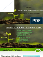 Topic:-: Methods of Soil Conservation