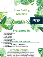 Grass Cutting Machine Guide