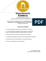 BAMBOO - Reglas de La Vivienda