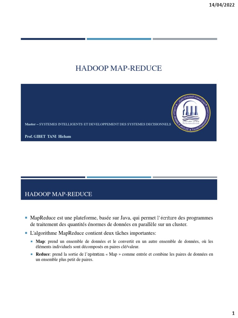 Chapitre 3 | PDF | MapReduce | Informatique