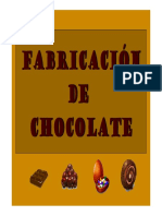 Fabricación de Chocolate