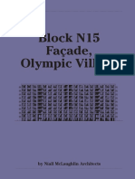 Block N15 Façade, Olympic Village: by Níall Mclaughlin Architects