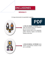 Semana 5 - Infografía - Conclusiones