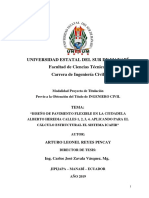 4diseño de Pavimento Flexible en La Ciudadela Alberto Heredia Calles 1, 2, 3, 4. Aplicando para El Cálculo Estructural El Sistema Icafir