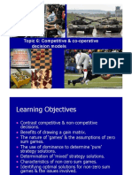 Competitive & Co-operative Decision Models Explained/TITLE
