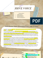 Passive Voice: Group Members: 1. Angelyn Putri/5 2. Nasya Eristhya/23 3. Theodora Nindy/32 4. Theresia Damayanti/33