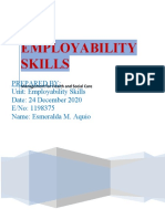 I Am Sharing 'Employability Skills' With You